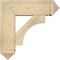 Ekena Millwork Westlake Arts and Crafts Rough Sawn Bracket w/ Offset Brace, Douglas Fir, 8"W x 24"D x 24"H BKT0806X24X24WTL03RDF - alternate 3